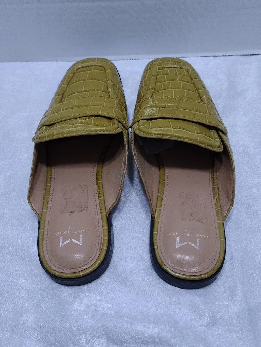 Marc Fisher LTD Flyta Croc-emvossed, Men # 8.5 US